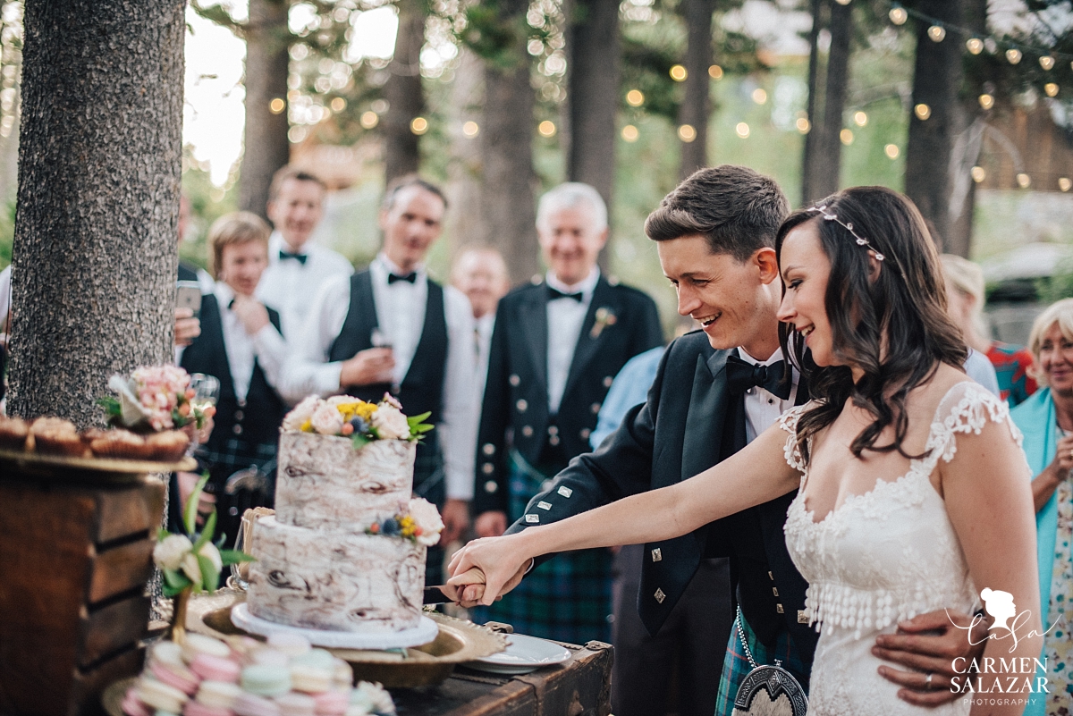 Fairytale cake cutting at The Hideout Kirkwood - Carmen Salazar