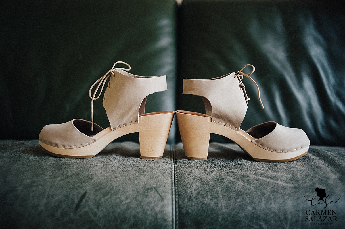 Modern alternative wedding shoes - Carmen Salazar