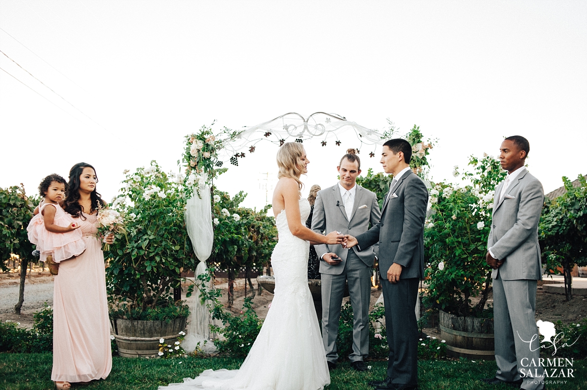 Intimate outdoor California winery wedding - Carmen Salazar