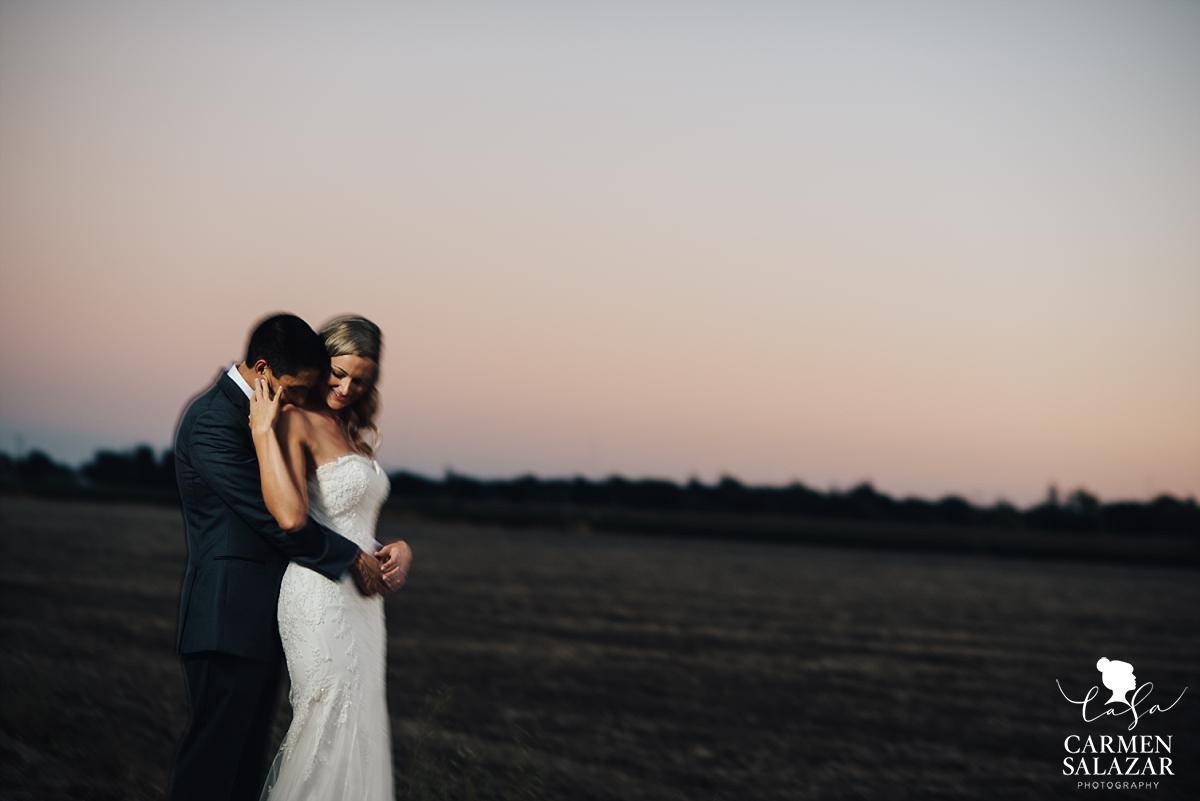 California sunset vineyard wedding photography - Carmen Salazar