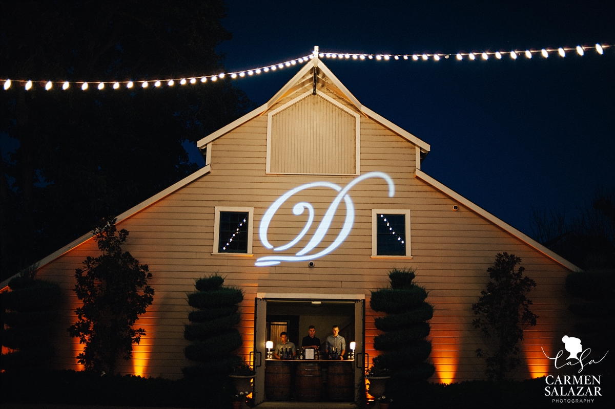 100 year old barn at Scribner Bend vineyards - Carmen Salazar