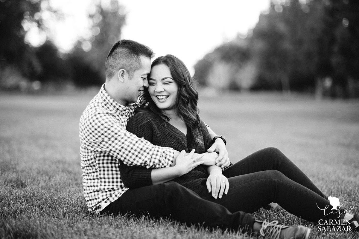 Playful engagement photography inspiration - Carmen Salazar