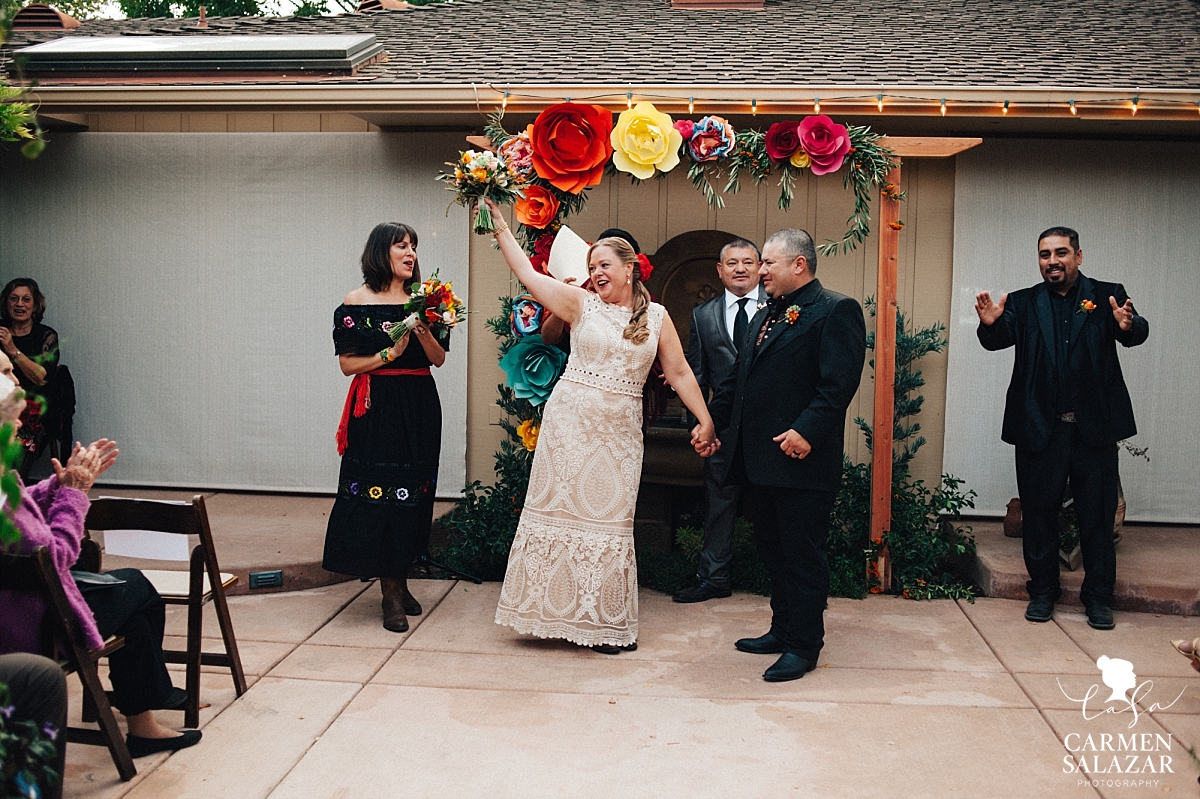 Newlyweds say "I Do" at private estate - Carmen Salazar