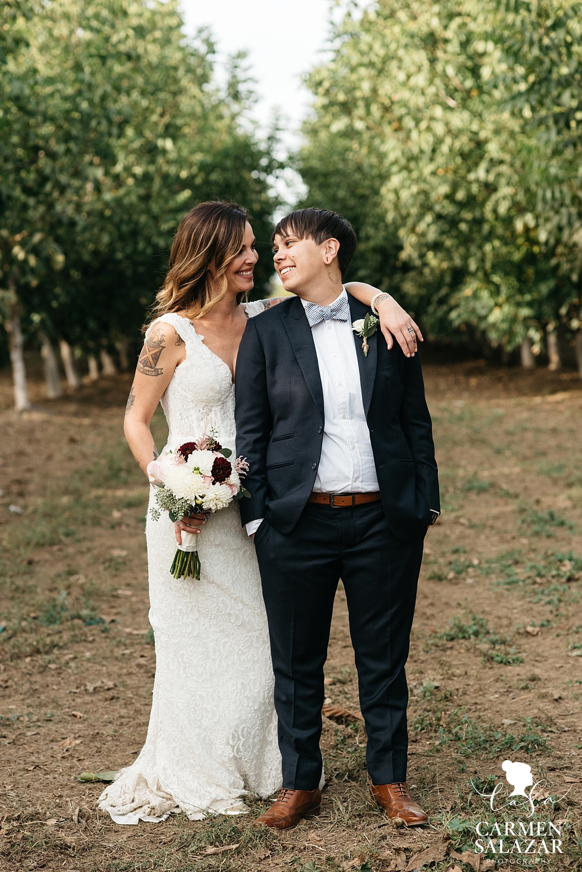 California same sex wedding style inspiration - Carmen Salazar