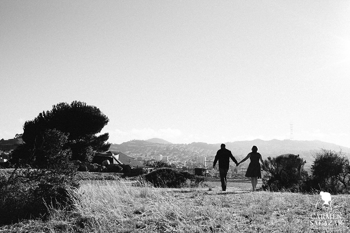 San Francisco outdoor engagement photography - Carmen Salazar