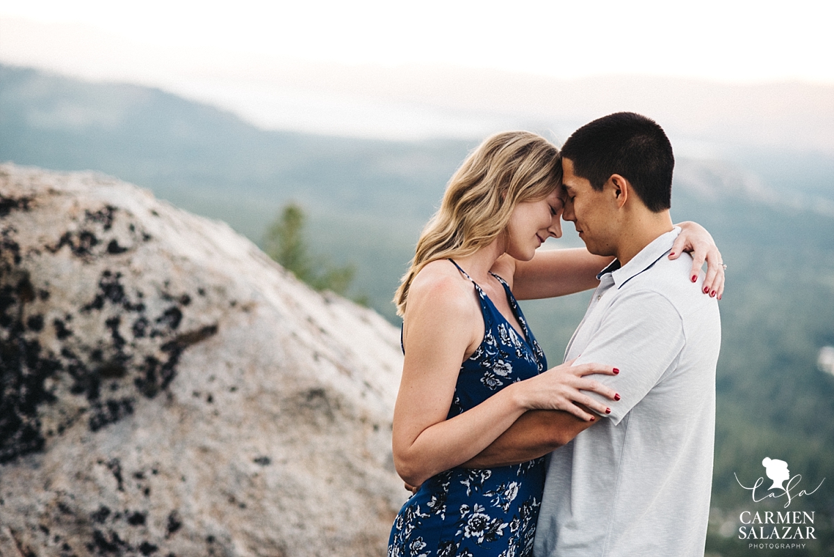 Echo Lake sunset engagement photography - Carmen Salazar