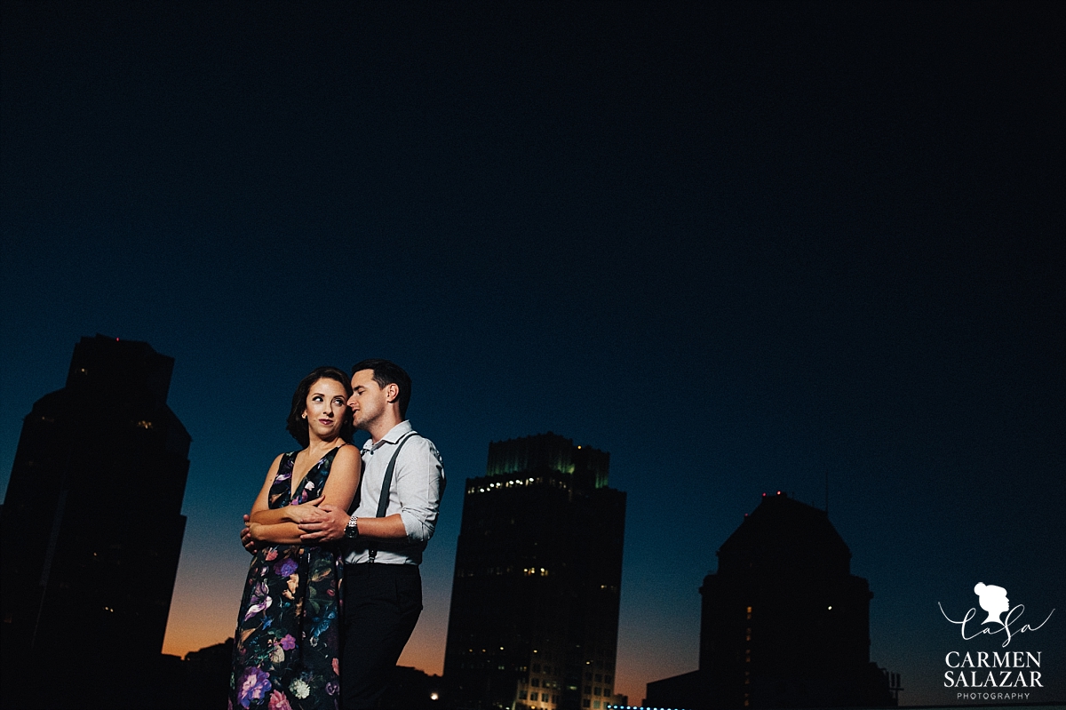 Epic Sacramento sunset engagement session - Carmen Salazar