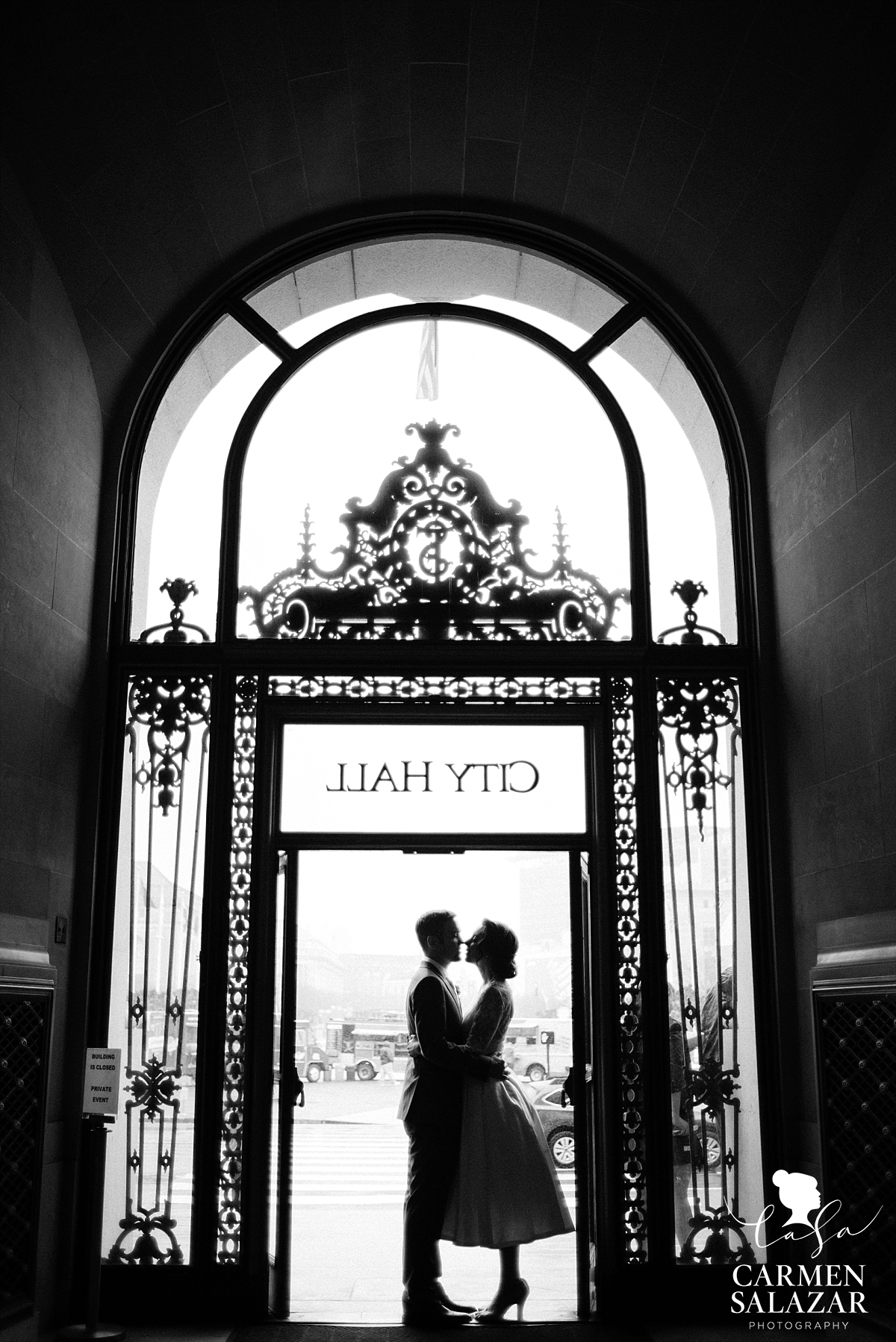 Romantic San Francisco City Hall Wedding - Carmen Salazar