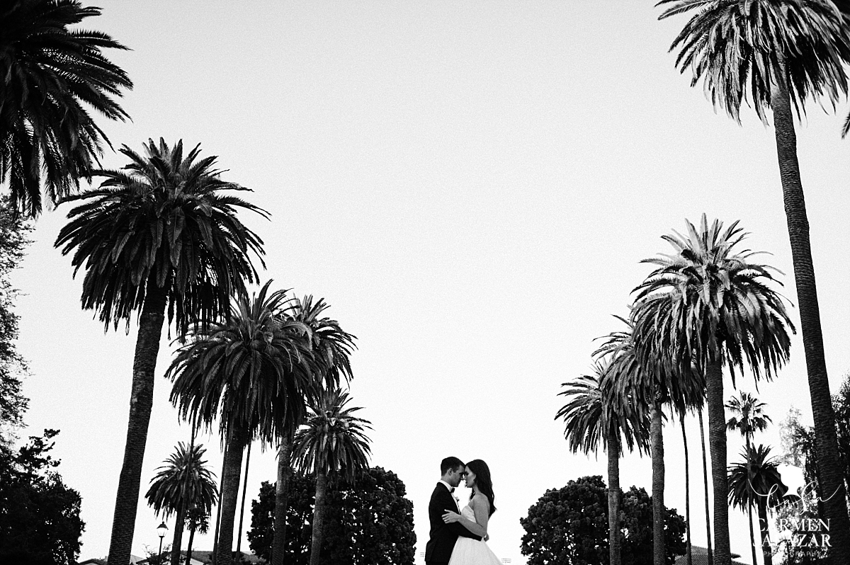 Santa Clara University California summer wedding - Carmen Salazar