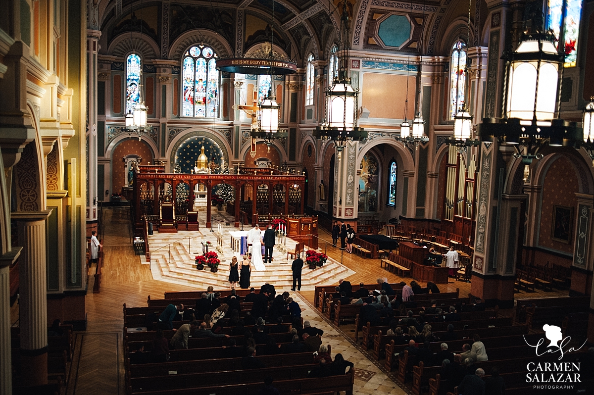 Gorgeous Cathedral of the Blessed Sacrament wedding - Carmen Salazar