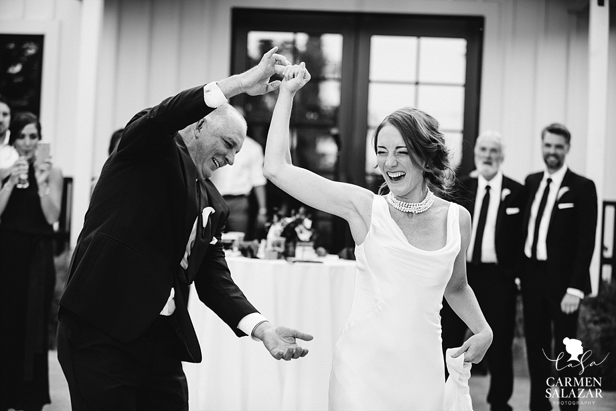 Fun father daughter dance at Park Winters - Carmen Salazar