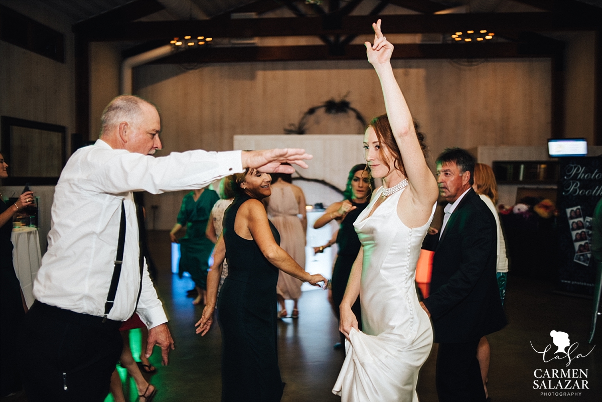 Bride and her father dance at Winters reception - Carmen Salazar