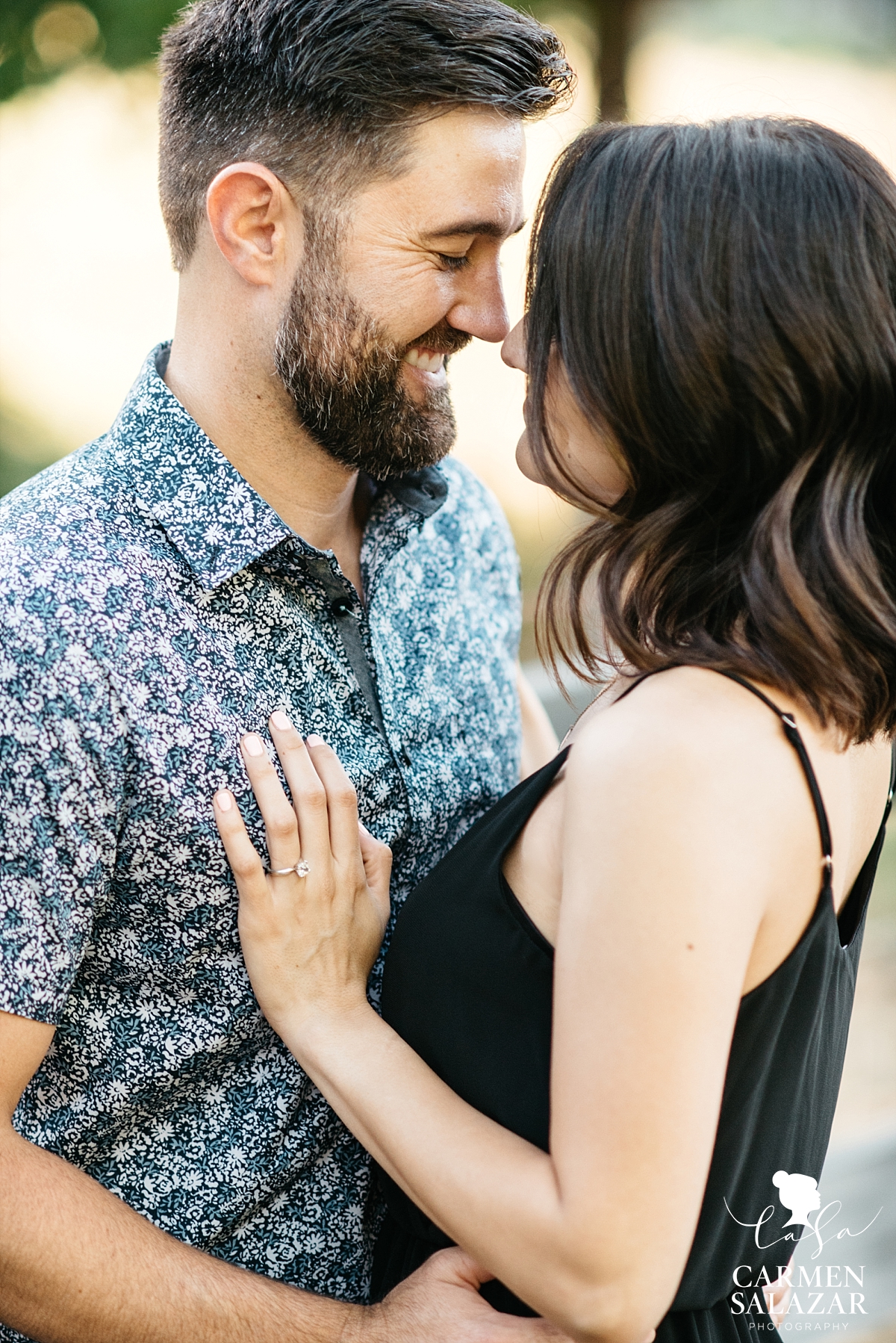 Intimate California engagement portraits - Carmen Salazar