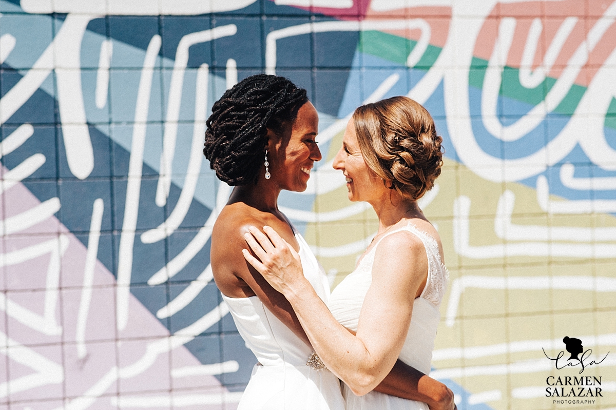 Same-sex bridal portraits - Carmen Salazar