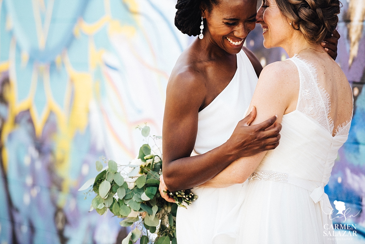 Intimate same-sex wedding photography - Carmen Salazar