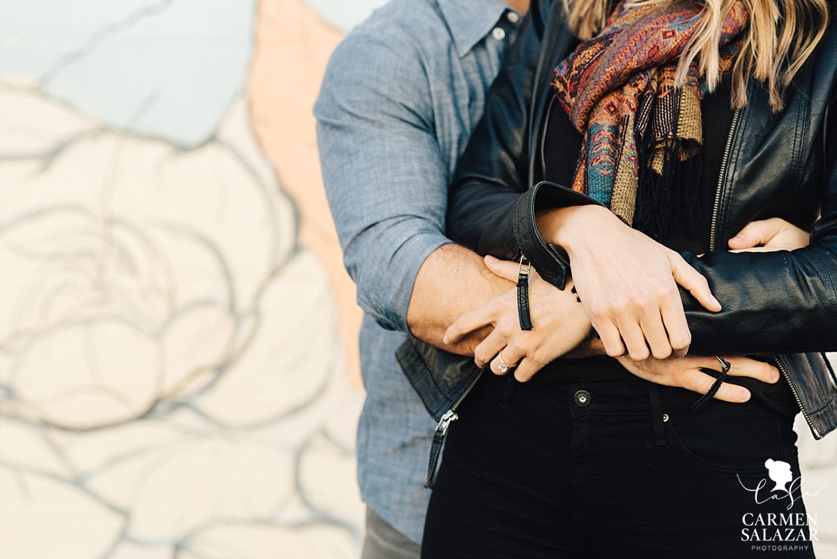 Downtown Sacramento engagement session - Carmen Salazar