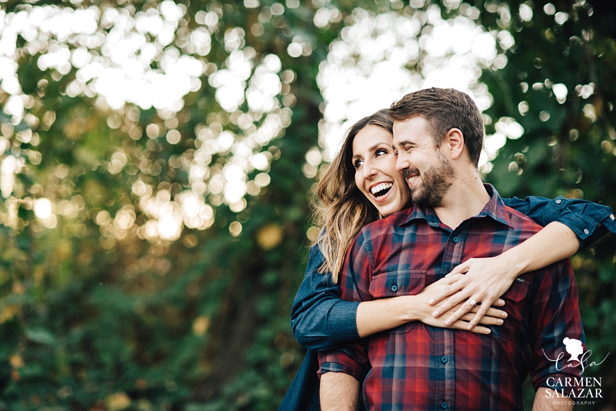 Fun and casual engagement session - Carmen Salazar