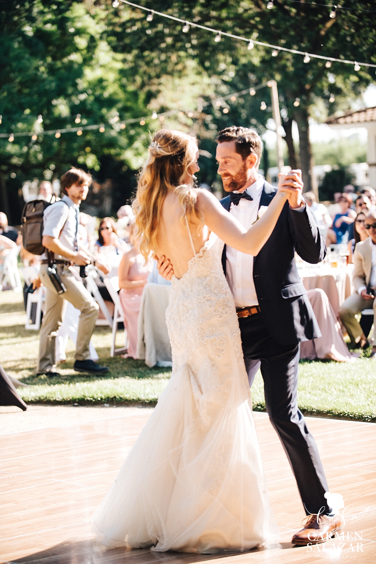 Bride and groom first dance - Carmen Salazar