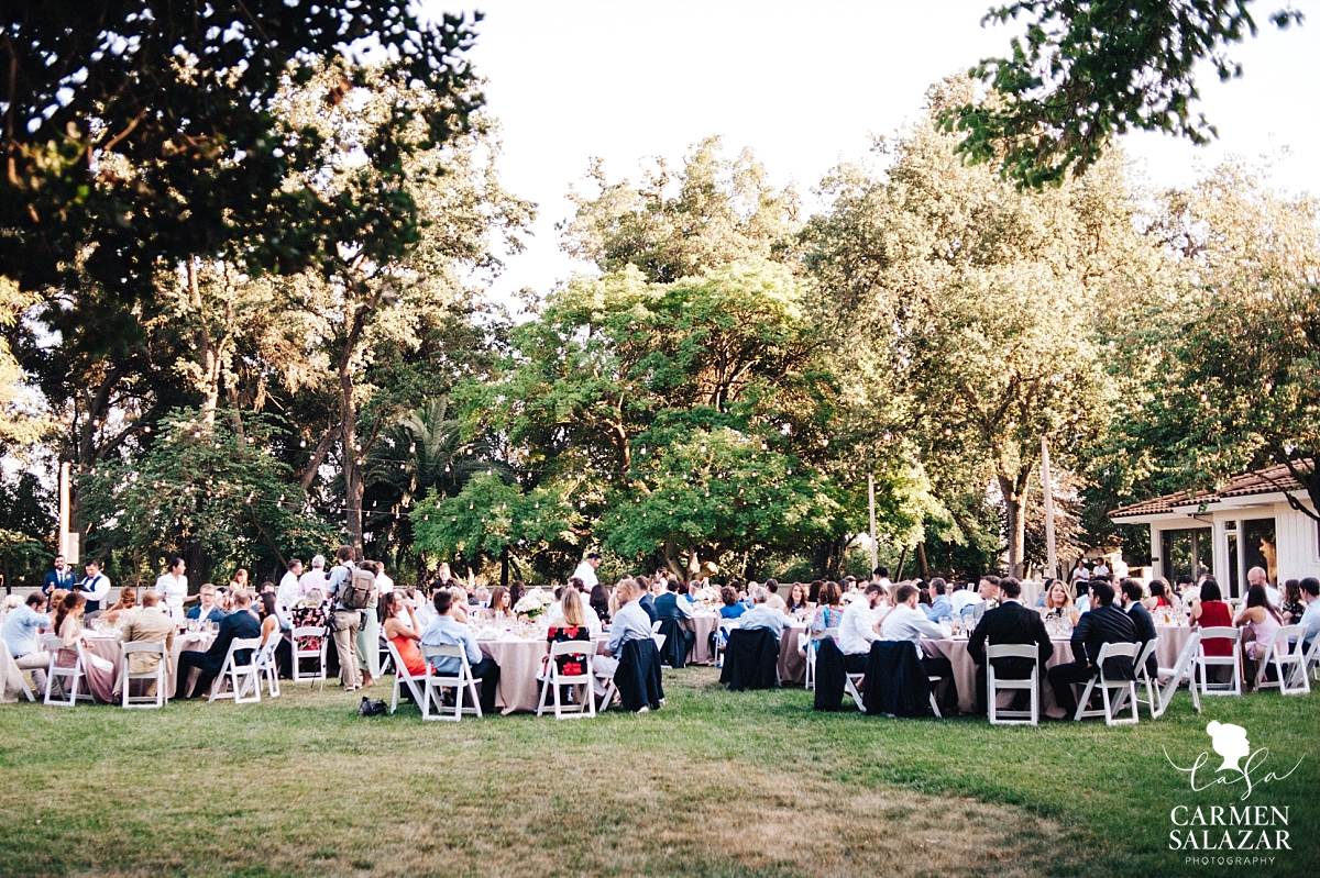 Large reception at The Maples - Carmen Salazar