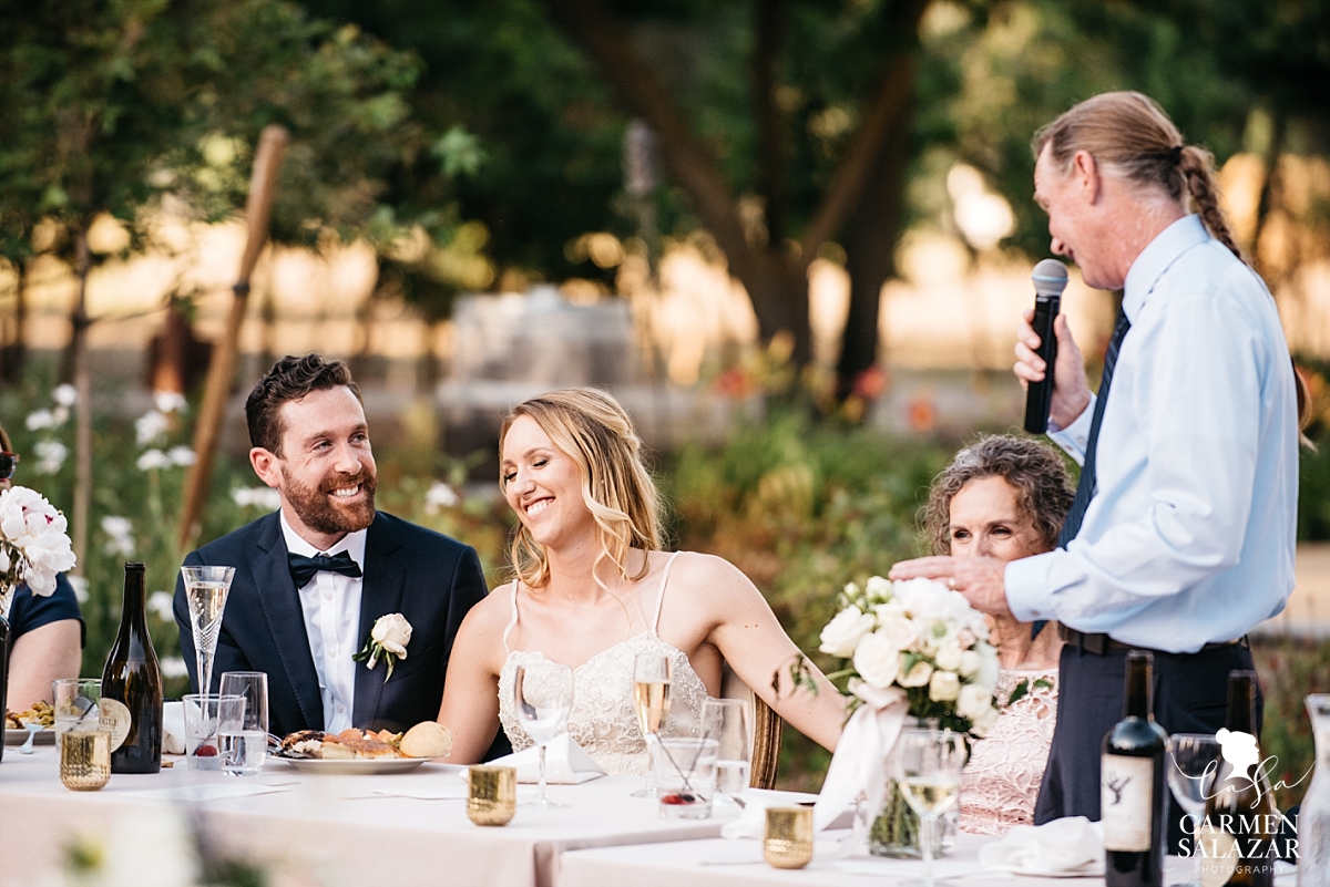 Sentimental father of the bride toasts - Carmen Salazar