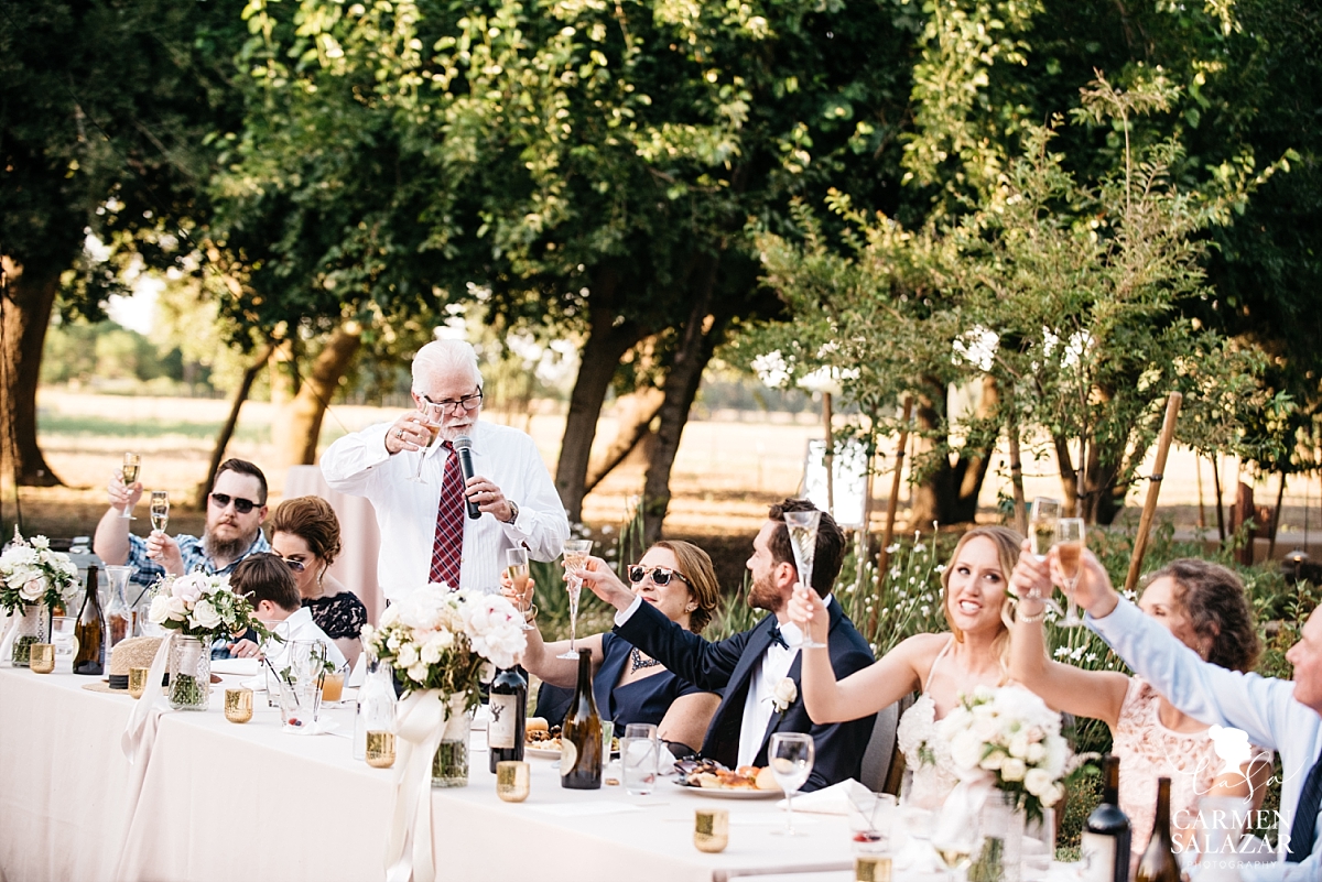 Hilarious father of the groom toasts - Carmen Salazar