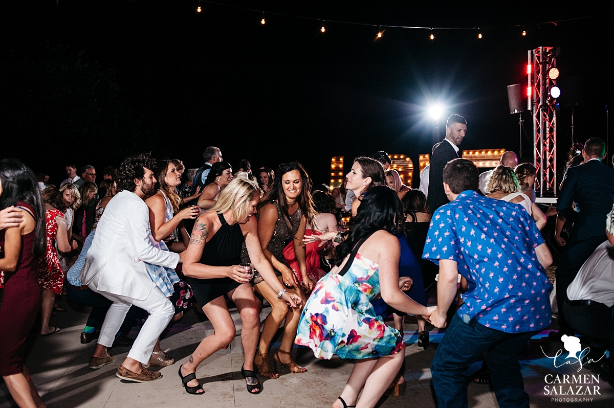 Silly wedding dance floor photos - Carmen Salazar 